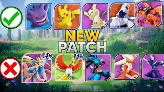 Shocking Change Ceruledge And Lucario Nerf Pikachu And Gengar Buff  New Patch Notes [upl. by Yasibit]