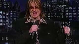 The Late Mitch Hedberg  Letterman Appearance [upl. by Nwahsyd807]