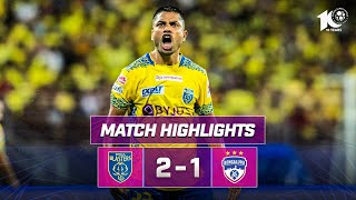 Match Highlights  Kerala Blasters FC 21 Bengaluru FC  MW 1  ISL 202324 [upl. by Kevina]