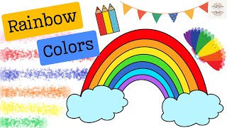 Rainbow Colors Song Colors Song Nursery Songs amp RhymesEducational Fun Videos for Kids amp Preschool [upl. by Angus]