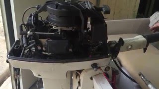 1995 Johnson 2 Stroke 6hp [upl. by Mcintosh305]