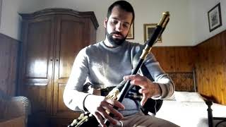 Uilleann Pipes Fasten the Legging Irish jig [upl. by Ahsiloc]