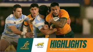 Wallabies v Argentina Highlights  Round 3  TRC 2024 [upl. by Cord]