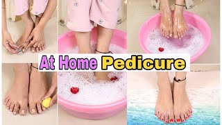 Tan Removal  Feet Whitening Pedicure At Home Live Demo Super Style Tips [upl. by Eimac]