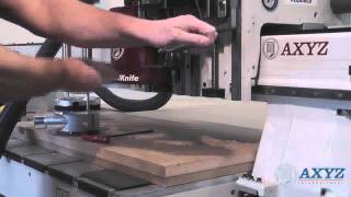 Upgrade Elte to HSD Spindle on an AXYZ CNC Router [upl. by Drahnreb]