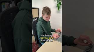 How to use a perkins brailler to learn braille hableone blindawareness accessibilitytools [upl. by Secrest]