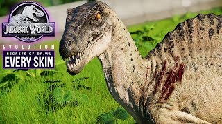 SPINORAPTOR  Every Skin Kill Animation Fight Animation Jurassic World Evolution New Dinosaur [upl. by Curren]