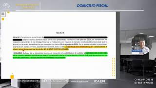 Domicilio Fiscal [upl. by Reuven]