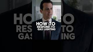 How to respond to gaslighting💯 harvey harveyspecter motivationalquotes motivationalshort suits [upl. by Akiehsat]