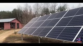 20KW off grid solar install on country farm with generator back up by Off Grid Contracting [upl. by Painter]