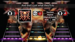 CSC 1st Quarter 2024 Megadeth  These Boots chart preview FULL BANDDIFF [upl. by Marou873]