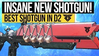 Destiny 2  INSANE NEW SHOTGUN The Ikelos Shotgun The Best Shotgun in D2 Warmind DLC Weapon [upl. by Pierrette]