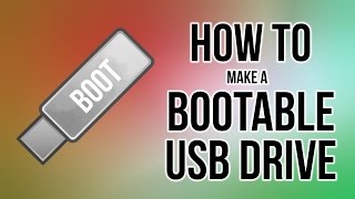 How to create a bootable USB Drive [upl. by Ongineb567]