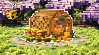 Minecraft  How To Build a Bee Keeper House [upl. by Abocaj]