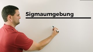 Sigmaumgebung Stochastik Beispiel Wahrscheinlichkeitsrechnung  Mathe by Daniel Jung [upl. by Azelea]