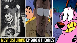 Most Mysterious amp Disturbing Episodes And Theories of Your Favourite Cartoons And Anime 😱 [upl. by Nirrol901]