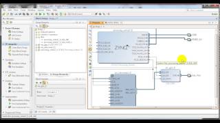 1How to use Vivado 20133 IP Integrator for Zynq HDL coder  Zynq Project [upl. by Lebanna]