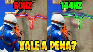 MONITOR DE 144HZ OU 240HZ AJUDA NO FORTNITE VALE A PENA COMPRAR [upl. by Ricoriki350]