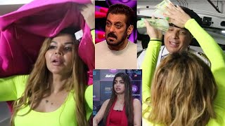 Rakhi Sawant को Akanksha केEviction से झटका Salman की शादी के लिए रखी मन्नत Airport पर लुटाया पैसा [upl. by Routh]