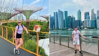 Sightseeing In Singapore Gardens By The Bay Marina Bay amp MORE [upl. by Stavro]