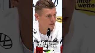 EL REAL MADRID NECESITA A TONI KROOS futbol realmadrid shorts videoshort sports [upl. by Kelsey]