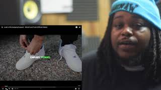 CharlieRed989  Loski x Activegxng Suspect  Woosh and Push Official Video American Reaction [upl. by Bertold]