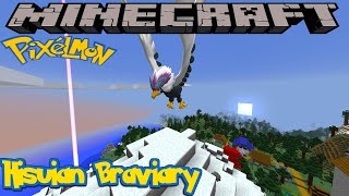 HOW TO FIND HISUIAN BRAVIARY IN PIXELMON REFORGED  MINECRAFT GUIDE [upl. by Thessa]