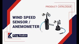 What is an Anemometer  Wind Speed Sensor  For All Cranes  Klug Avalon [upl. by Salena]