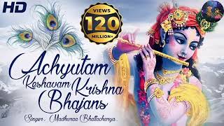 Achyutam Keshavam Krishna damodaram🤞🙏 Ram Narayanam Janki vallabham bhajanjai shree krishna☺ [upl. by Amann]