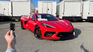 2024 Chevrolet Corvette C8 2LT Z51 Start Up Exhaust Test Drive Walkaround POV and Review [upl. by Anayaran]