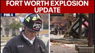 FORT WORTH EXPLOSION 11 injured after gas leak at Sandman Hotel [upl. by Allwein]