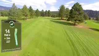 Evergreen Golf Course  Hole 14  Denver Golf [upl. by Akcirehs]