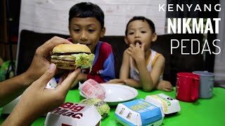 Buka Puasa Makan Seluruh Burger McD  Ayam Goreng [upl. by Harp]