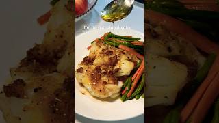 WildCaught ALASKAN COD panseared [upl. by Edveh]