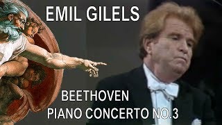 BEETHOVEN Piano Concerto No3  GILELS  BERGLUND 1984 [upl. by Eilzel911]