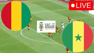 🔴Guinea vs Senegal LIVE  Africa Cup of Nations 2024 Video Game Simulation  AFCON 2023 [upl. by Haonam]