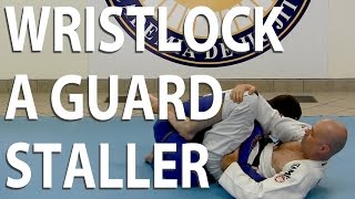 Wrist Lock Against Stalling Opponent [upl. by Aifoz]