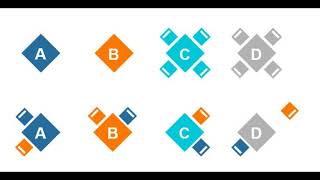 Groupbased speed networking table rotation [upl. by Ehling]