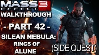 Mass Effect 3  Silean Nebula Rings of Alune  Walkthrough Part 42 [upl. by Lissi]