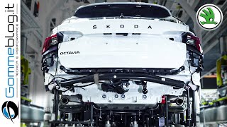 Skoda Octavia 2024 Production  Inside CAR MANUFACTURING CNC [upl. by Orvas]