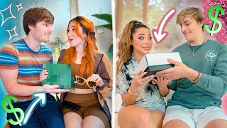 Boyfriends Luxury Shop for Twin Girlfriends Challenge Boyfriend VS Boyfriend [upl. by Davies642]