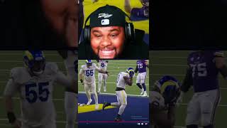 HOW WAS THIS NOT A FACE MASK CALL THE VIKINGS GOT CHEATED VS THE RAMS [upl. by Nnyladnarb953]