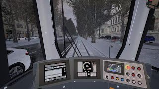 TramSim  Console Edition Flexity Tram Vienna [upl. by Esinrahs]