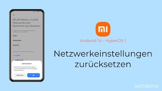 Netzwerkeinstellungen zurücksetzen  Xiaomi Android 14  HyperOS 1 [upl. by Haggi]