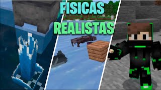 ✅LOS 5 MEJORES ADDONS DE quotFISICAS REALISTASquotMinecraft Bedrock 119 y 120🤯👀👍✅ [upl. by Townsend]