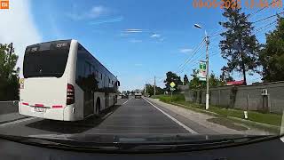 Driving from Otopeni Henri Coanda International Airport to Brasov  Otopeni Aeroport la Brasov [upl. by Heiner989]