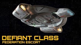 Star Trek Defiant Class Escort  Ship Breakdown [upl. by Lombardo518]