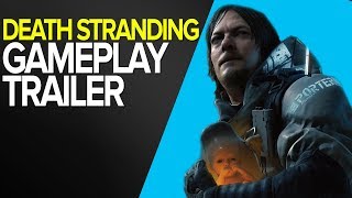 DEATH STRANDING  PRIMEIRO TRAILER GAMEPLAY [upl. by Anairb406]