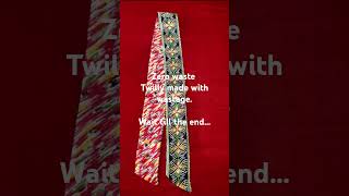 Twillyzerowaste twilly vintageclothing wastage saree fashion ytviral [upl. by Kirschner845]