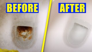 How to Clean a Toilet With Vinegar and Baking Soda [upl. by Sammy]